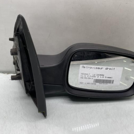 Retroviseur droit RENAULT CLIO 3 Photo n°1