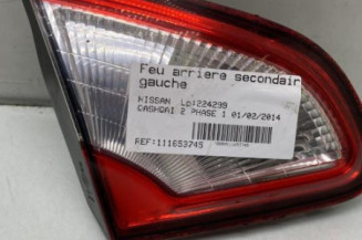 Feu arriere secondaire gauche (feux) NISSAN QASHQAI 1 Photo n°1