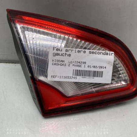 Feu arriere secondaire gauche (feux) NISSAN QASHQAI 1 Photo n°1
