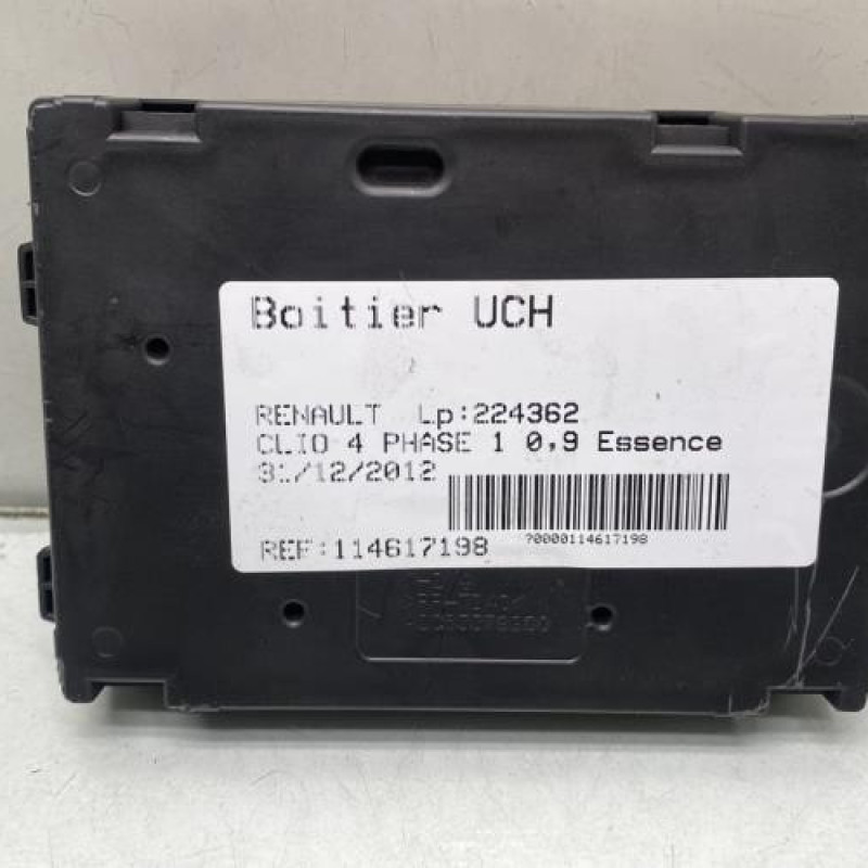 Boitier UCH RENAULT CLIO 4 Photo n°3