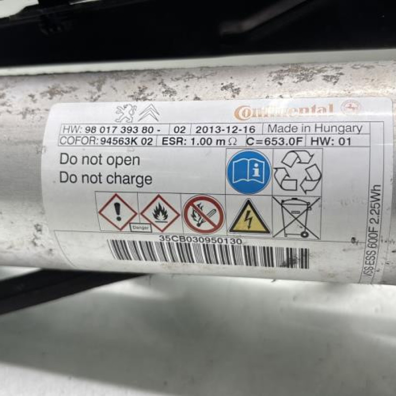 Kit start stop PEUGEOT PARTNER 2 Photo n°8