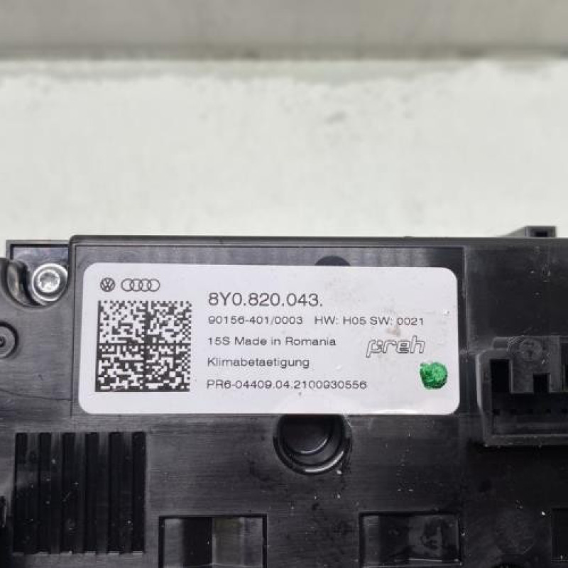 Commande chauffage AUDI A3 4 Photo n°4