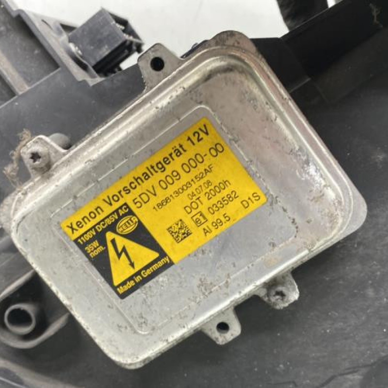 Optique avant principal droit (feux)(phare) PEUGEOT 407 Photo n°6