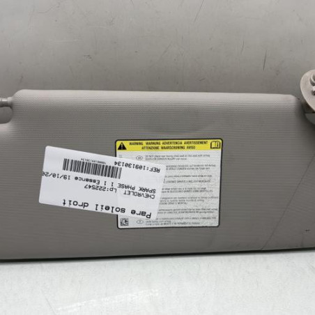 Pare soleil droit CHEVROLET SPARK Photo n°1