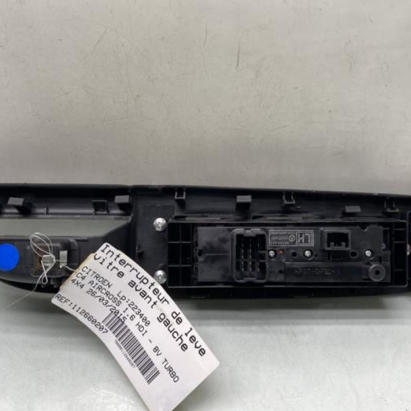 Interrupteur de leve vitre avant gauche CITROEN C4 AIRCROSS Photo n°2