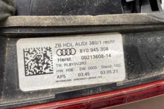 Feu arriere secondaire droit (feux) AUDI A3 4
