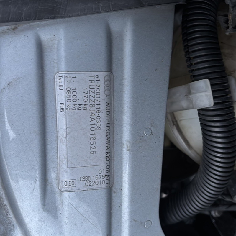 AUDI TT 2 COUPE PHASE 1 2.0 TDI - 16V TURBO QUATTRO 4X4 Photo n°21