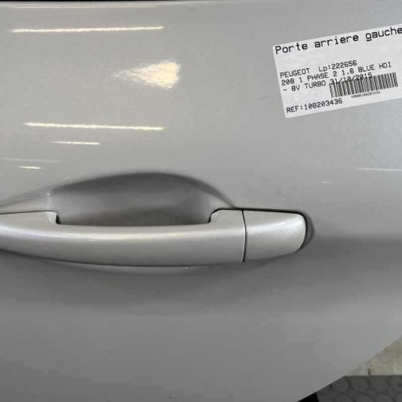 Porte arriere gauche PEUGEOT 208 1 Photo n°2