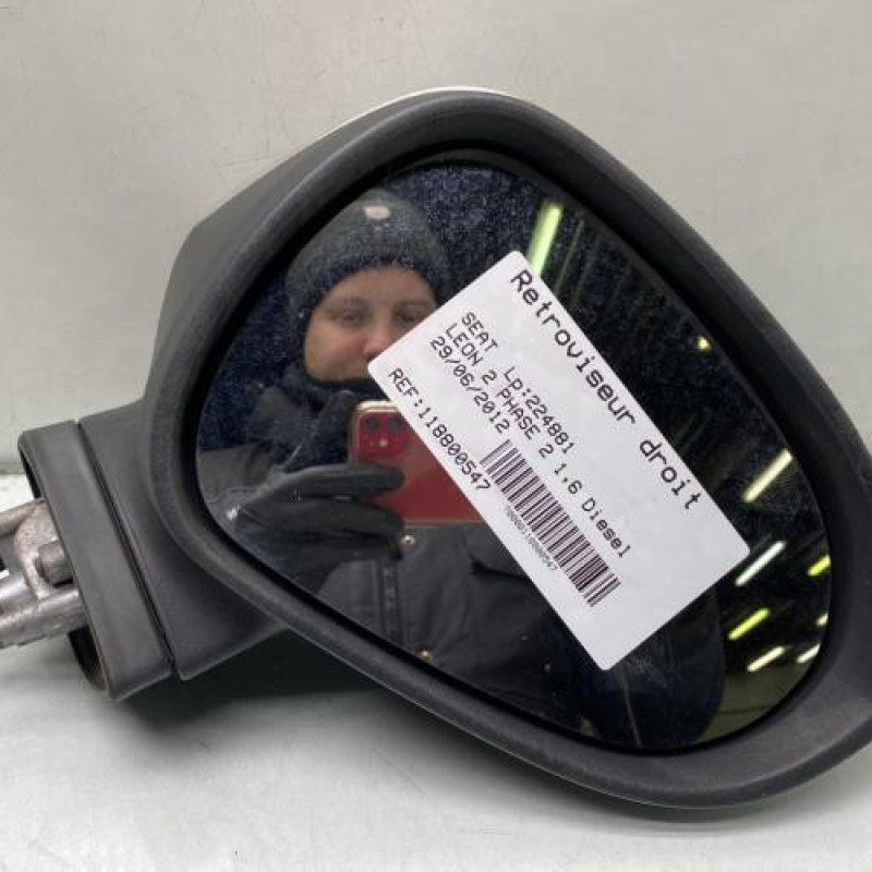 Retroviseur droit SEAT LEON 2 Photo n°1