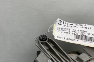 Optique avant principal droit (feux)(phare) MERCEDES CLASSE C 203 COUPE SPORT