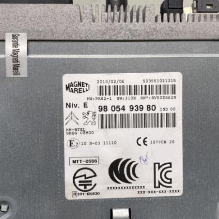 Autoradio d'origine PEUGEOT 208 1