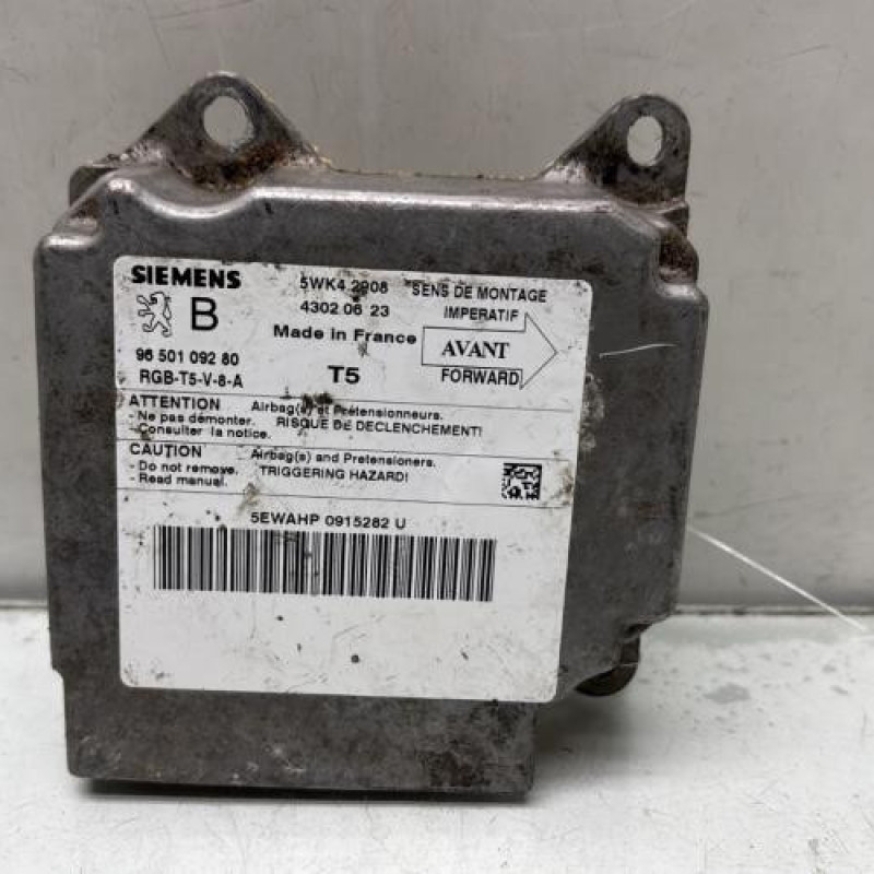 Boitier air bag PEUGEOT 307 Photo n°1