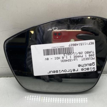 Glace retroviseur gauche PEUGEOT 208 1 Photo n°1