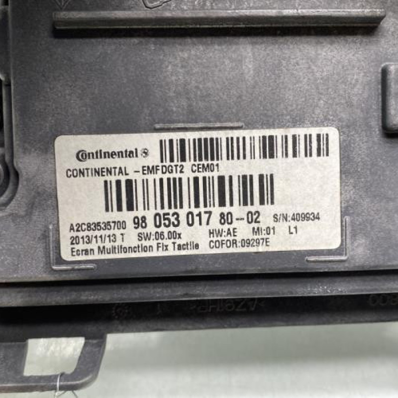 Ecran GPS PEUGEOT 208 1 Photo n°3