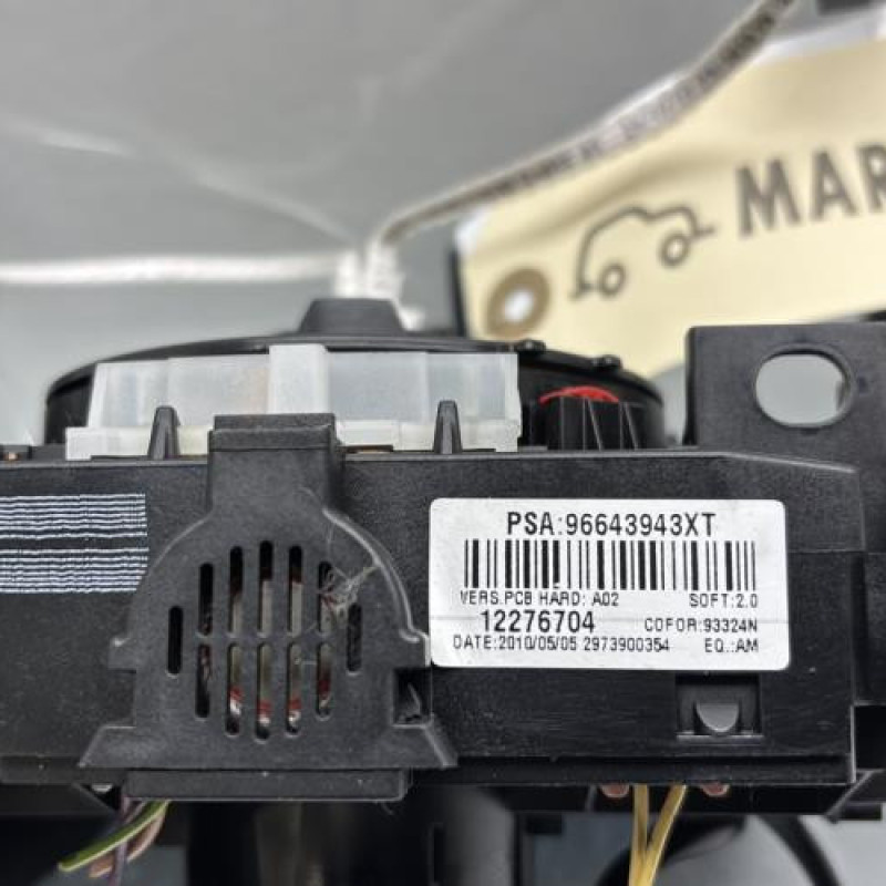 Com (Bloc Contacteur Tournant+Commodo Essuie Glace+Commodo Phare) PEUGEOT 308 1 Photo n°10