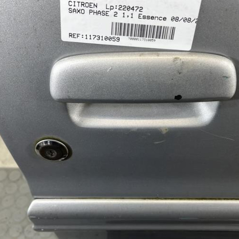 Porte avant droit CITROEN SAXO Photo n°2