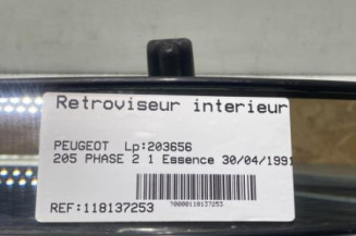 Retroviseur interieur PEUGEOT 205 Photo n°1