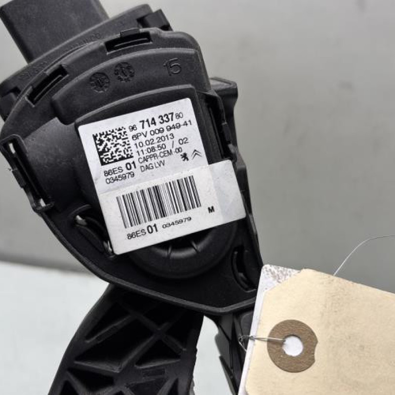 Pedale d'accelerateur PEUGEOT 208 1 Photo n°3