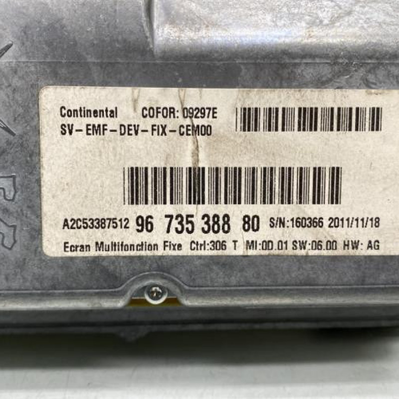 Ecran GPS CITROEN C5 2 Photo n°3