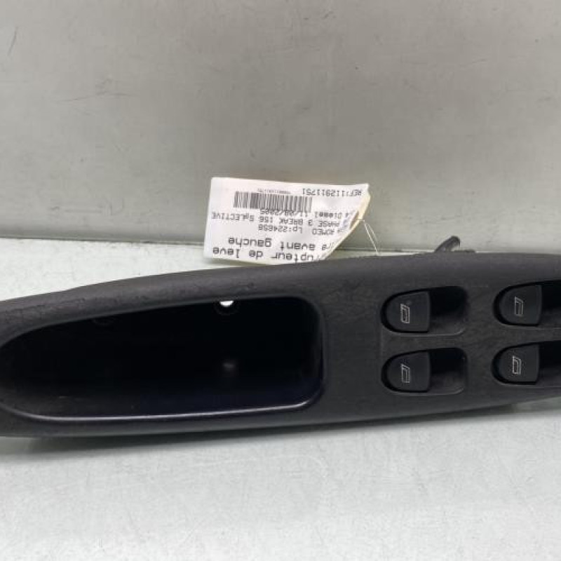 Interrupteur de leve vitre avant gauche ALFA ROMEO 156 Photo n°1