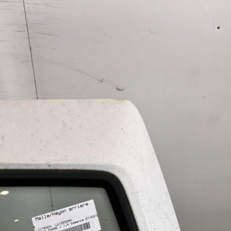 Malle/Hayon arriere CITROEN SAXO Photo n°5