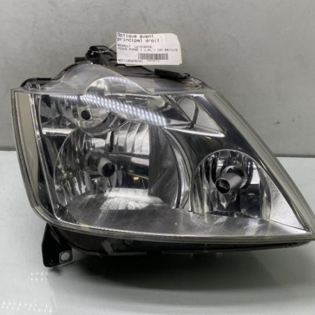 Optique avant principal droit (feux)(phare) RENAULT MODUS Photo n°1