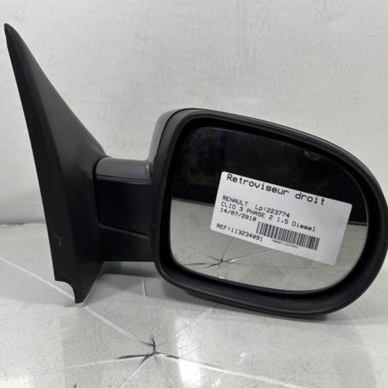 Retroviseur droit RENAULT CLIO 3 Photo n°1