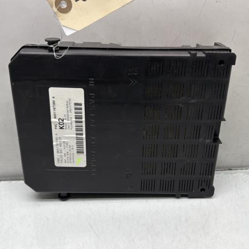 Boitier BSI PEUGEOT 307 Photo n°2