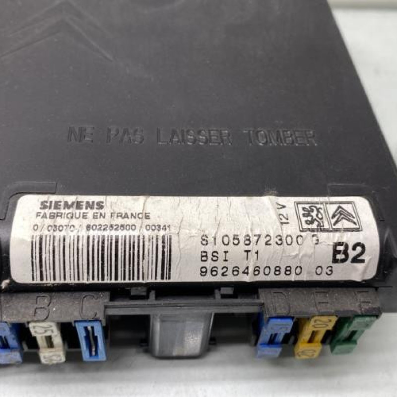 Boitier BSI PEUGEOT 206 Photo n°3