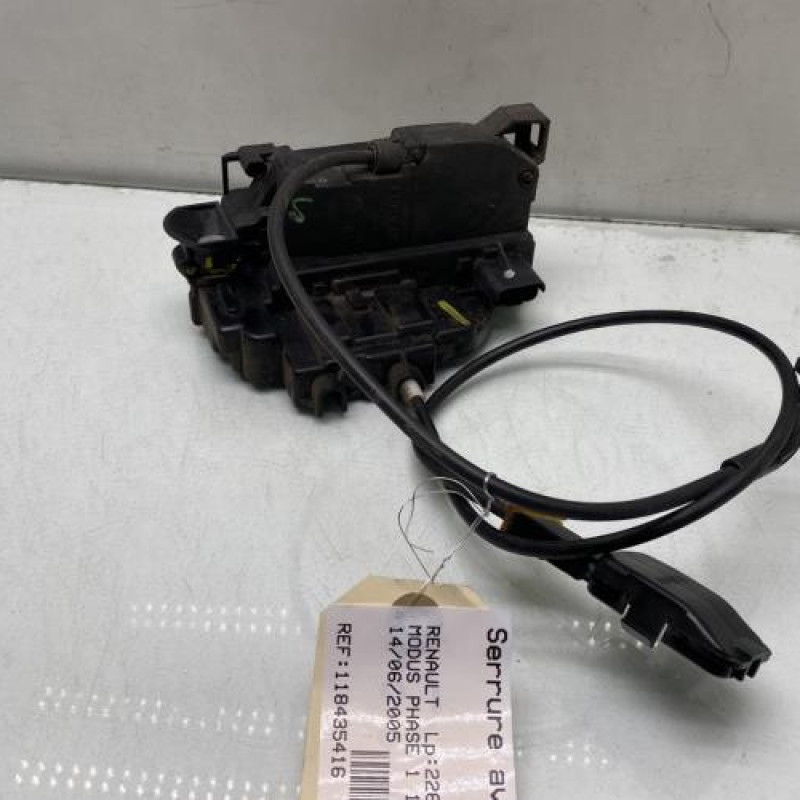 Serrure avant gauche RENAULT MODUS Photo n°2