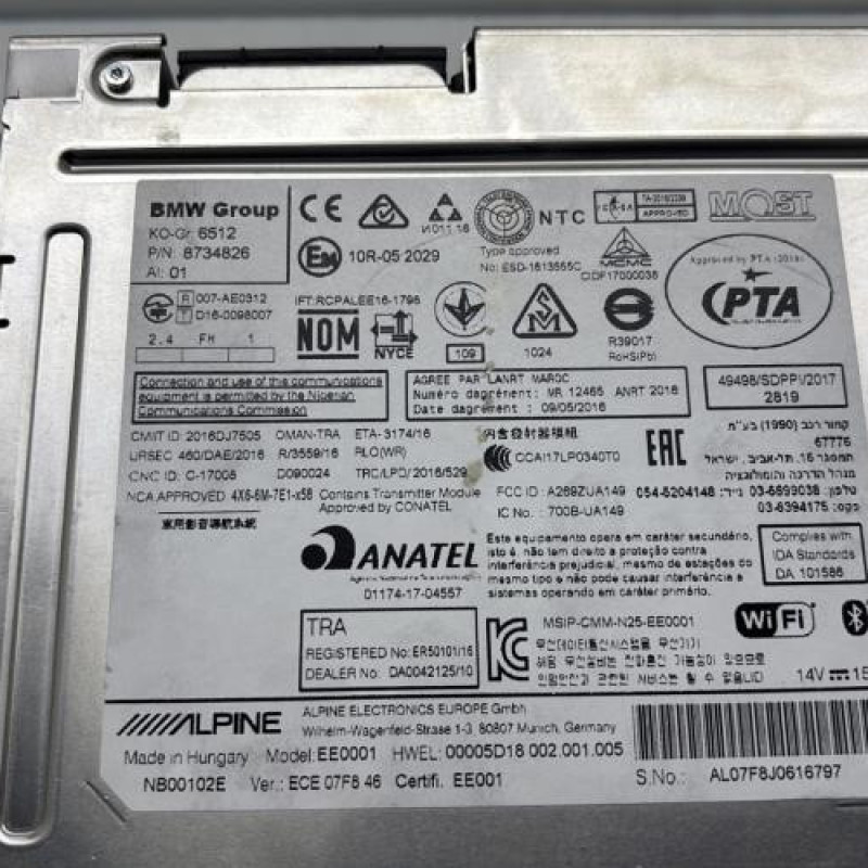 Autoradio d'origine MINI MINI 3 F57 Photo n°2