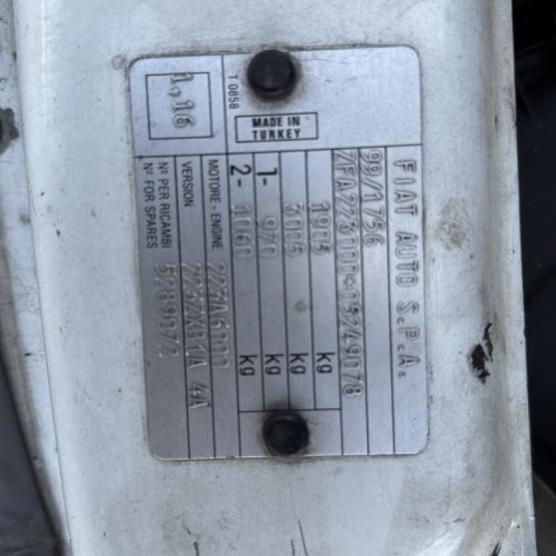 Leve vitre mecanique avant gauche FIAT DOBLO 2 Photo n°20