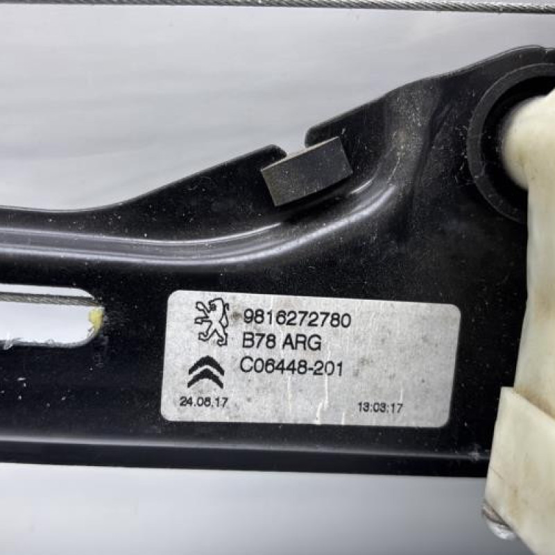 Leve vitre electrique arriere gauche CITROEN C4 PICASSO 2 Photo n°4