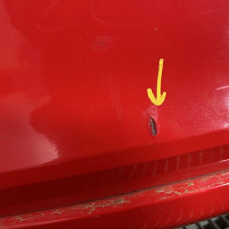 Pare choc arriere VOLKSWAGEN POLO 5