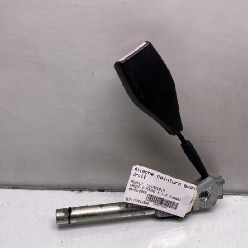 Pretensionneur de ceinture avant droit RENAULT KANGOO 2 Photo n°1