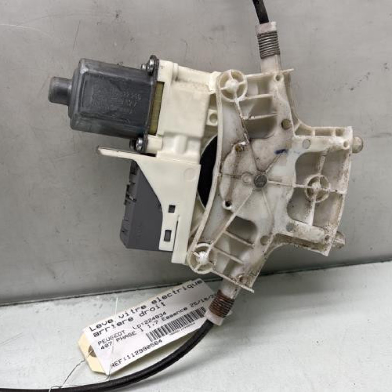 Leve vitre electrique arriere droit PEUGEOT 407 Photo n°3