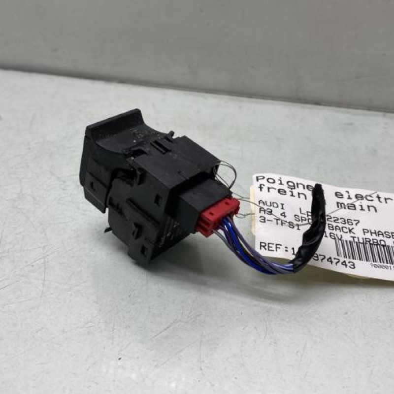 Poignee electrique frein a main AUDI A3 4 Photo n°2