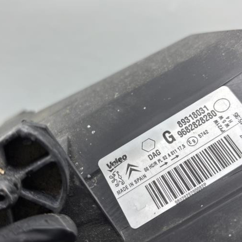 Optique avant principal gauche (feux)(phare) PEUGEOT PARTNER 2 Photo n°5