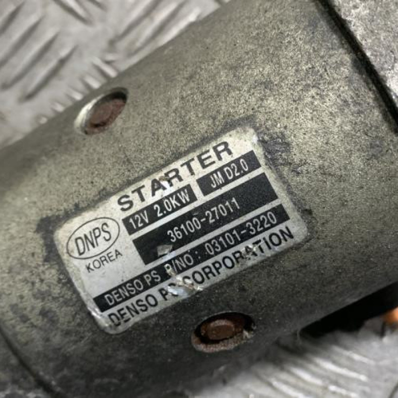 Demarreur HYUNDAI TUCSON 1 Photo n°2