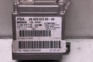 Boitier air bag PEUGEOT 207 Photo n°1