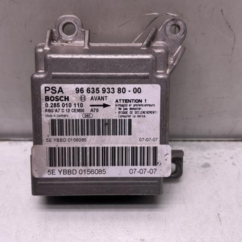 Boitier air bag PEUGEOT 207 Photo n°1