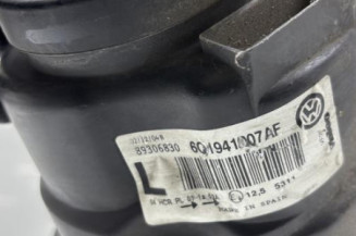 Optique avant principal gauche (feux)(phare) VOLKSWAGEN POLO 4