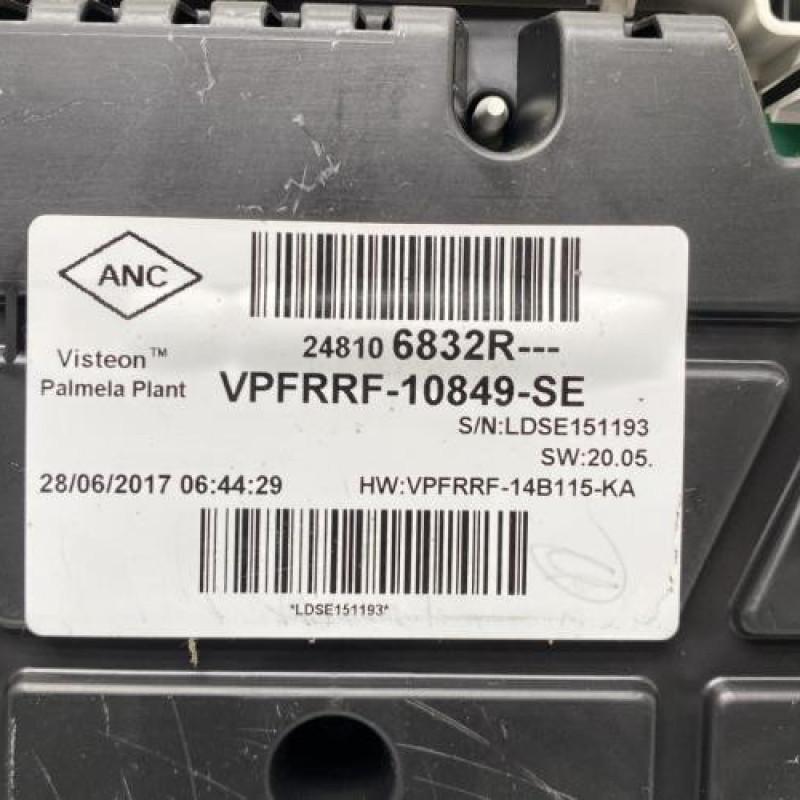 Compteur RENAULT TRAFIC 3 COURT Photo n°3