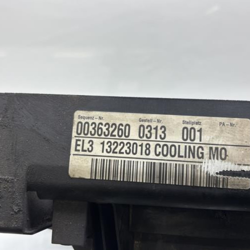 Moto ventilateur radiateur OPEL INSIGNIA 1 Photo n°7