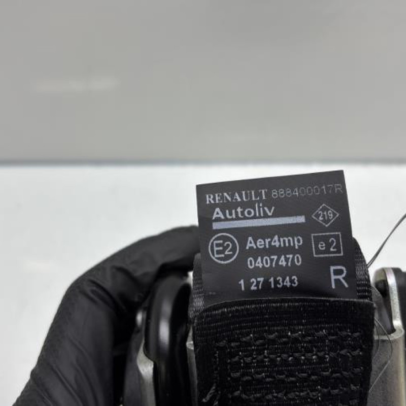 Pretensionneur de ceinture arriere droit RENAULT LAGUNA 3 Photo n°4