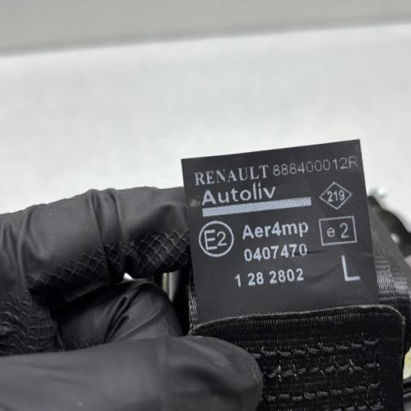 Pretensionneur de ceinture arriere gauche RENAULT LAGUNA 3 Photo n°4