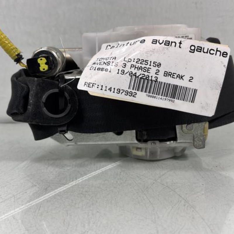 Pretensionneur de ceinture avant gauche TOYOTA AVENSIS 3 Photo n°3