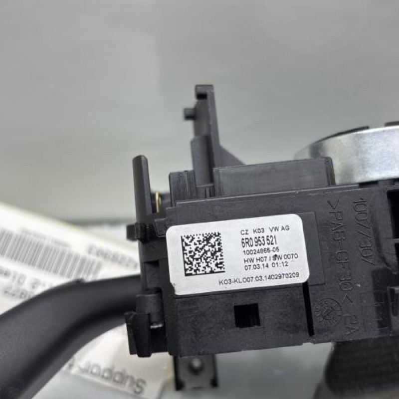 Support commodo (commutateur) VOLKSWAGEN POLO 5 Photo n°5