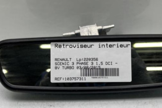 Retroviseur interieur RENAULT SCENIC 3 Photo n°1