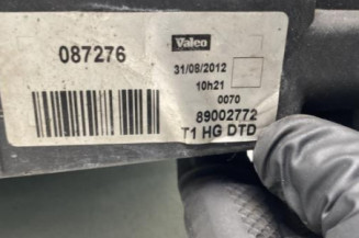 Optique avant principal droit (feux)(phare) PEUGEOT 206